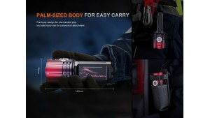 Fenix LR35R PRO - LED & UV - Lanternă profesională - 10000 Lumeni - 500 Metri - Horse Limited Version
